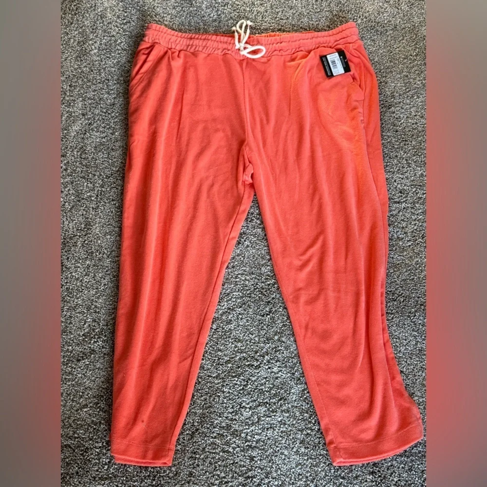 Women’s XL brand new with tags beachside terry pants Eddie Bauer - Picture 2 of 5
